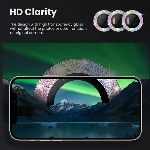 Camera lens protector iPhone 14 Pro iPhone 13 Pro iPhone 14 Pro Max 13 pro max - Picture 4 of 7